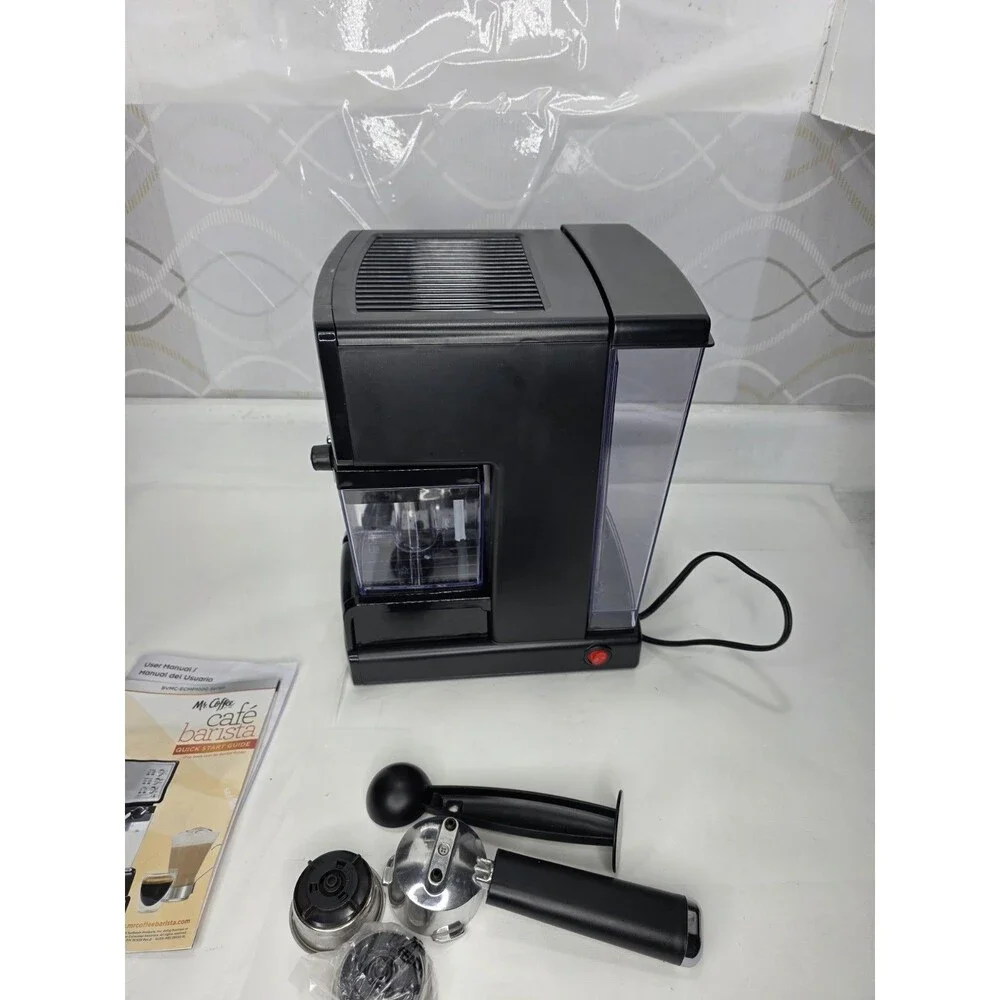 Mr. Coffee BVMC-ECMP1000-RB Café Barista Espresso/Cappuccino Maker Tested Works